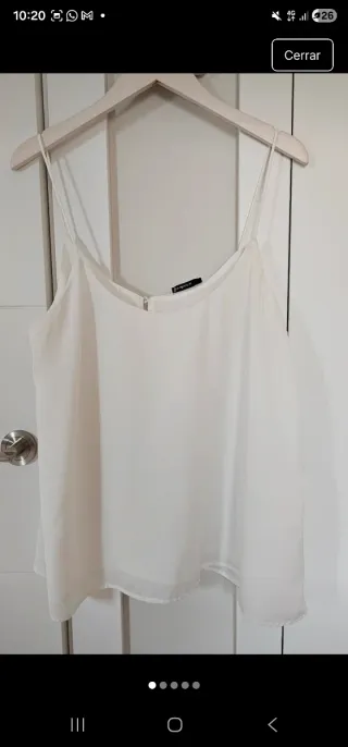 Blusa tirantes de Stradivarius