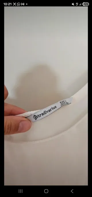 Blusa tirantes de Stradivarius