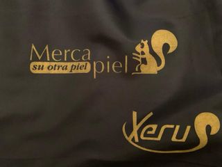 Abrigo de piel marrón