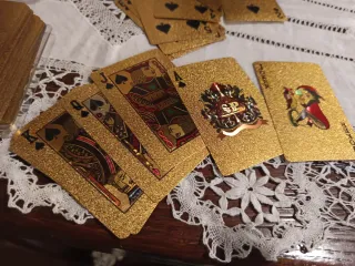 Carte da gioco in oro 999,9 Princess Cruises