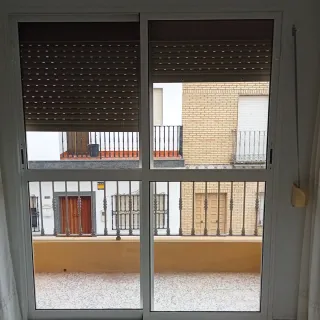 Ventana cristalera corredera