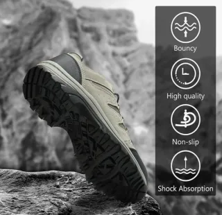 Zapatos de senderismo CC-Les grises y negras