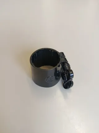 Abrazadera y boquillero clarinete G