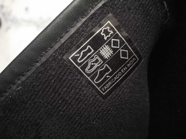 Botas altas de piel negras T37