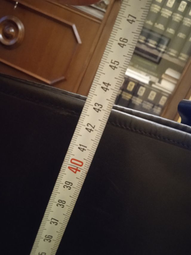 Botas altas de piel negras T37