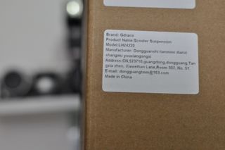 Horquilla con suspensión para patinete eléctrico