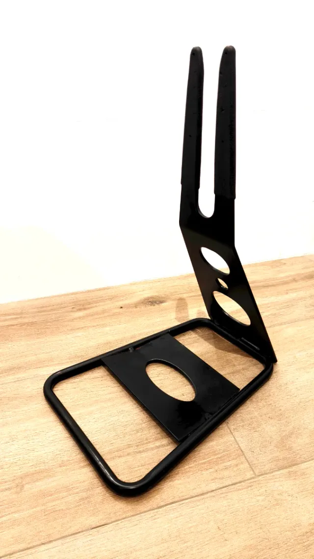 Soporte para bicicleta sin uso