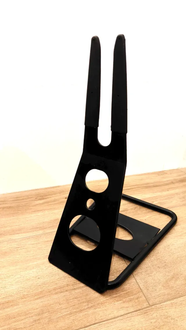 Soporte para bicicleta sin uso