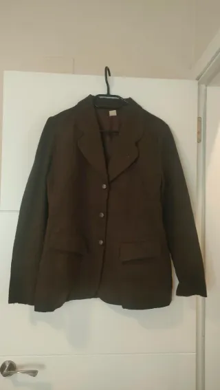 Chaqueta marrón elegante