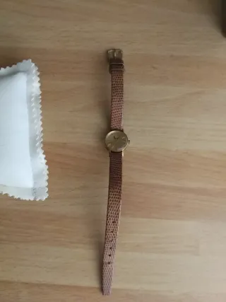 Orologio Omega donna vintage oro