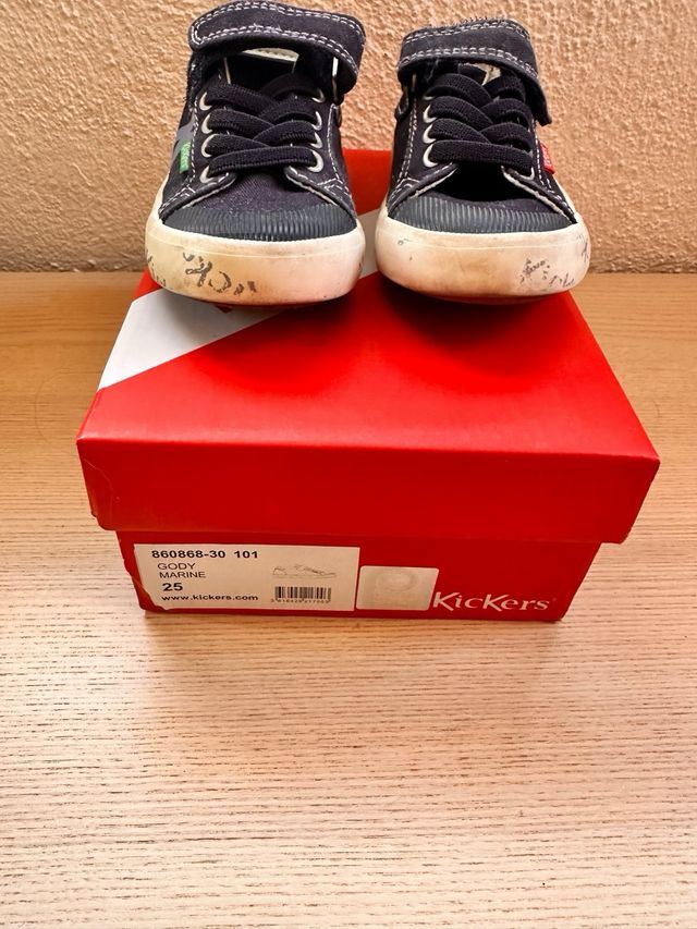 Zapatillas niño Kickers Talla 25