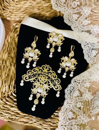 Aderezo Fallera/Huertana modelo Cynthia grande