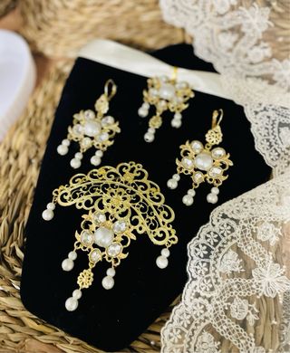 Aderezo Fallera/Huertana modelo Cynthia grande