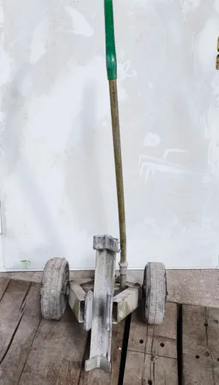 Carro de carga verde