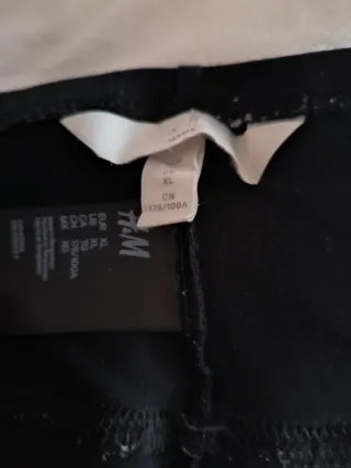 Mallas Premamá H&M Talla XL Negras