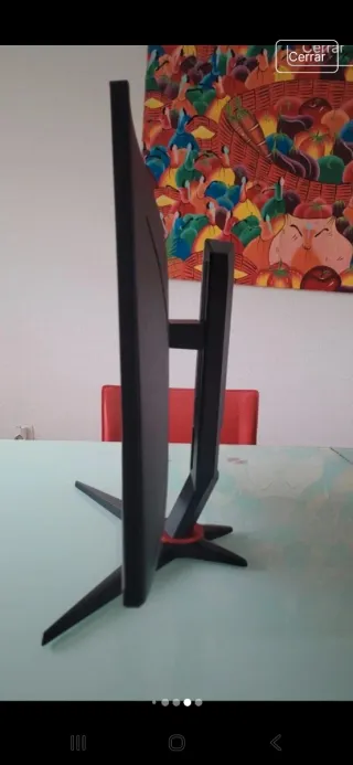 Monitor AOC Negro y Rojo