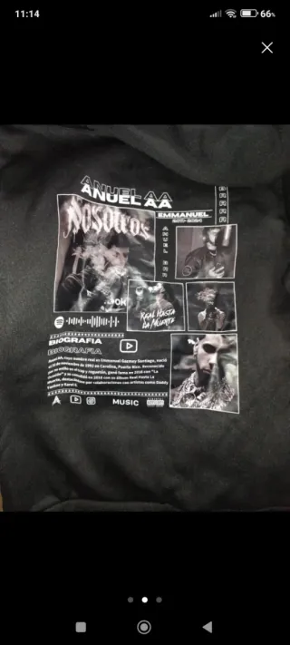 Sudadera Negra Anuel