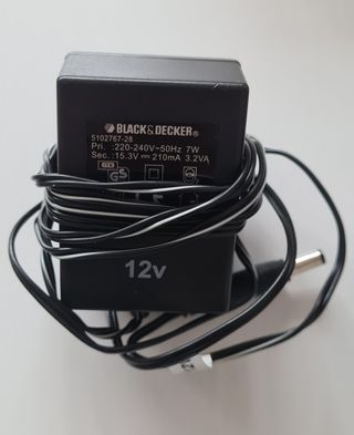 Taladro atornillador BlackDecker a batería CD12C