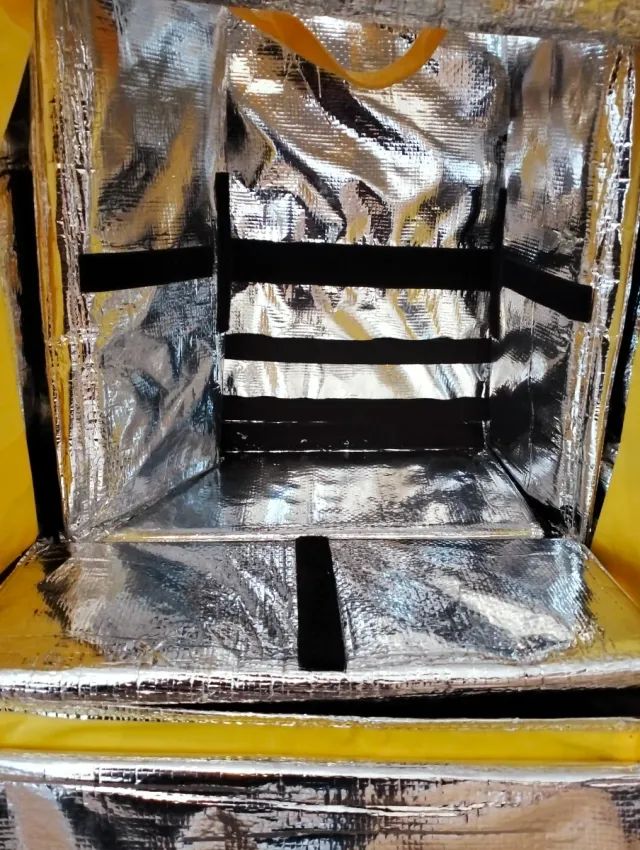 Mochila Glovo Amarilla