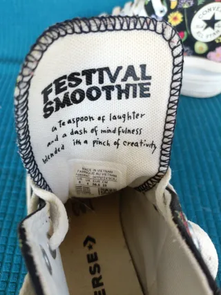 Zapatillas Converse Niña Estampado Frutas