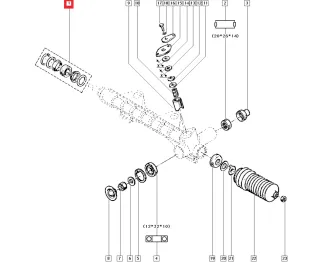 Kit Reparación Cremallera Renault 4,5,6,7