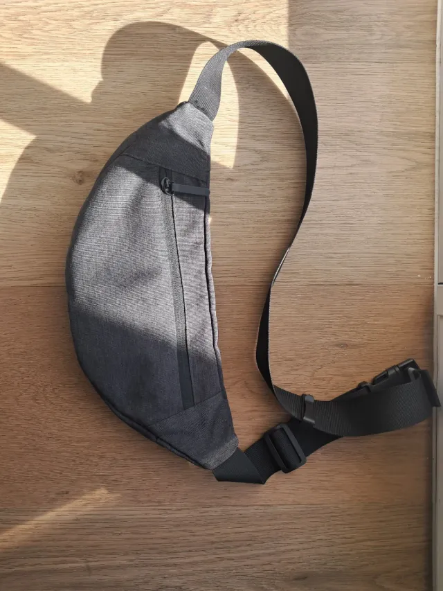 Riñonera Maxtop gris oscuro