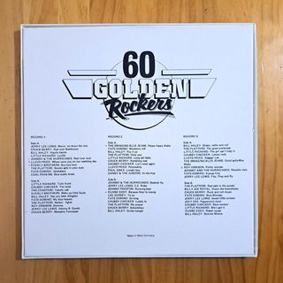 Caja 3 Vinilos 60 Golden Rockers Compilación