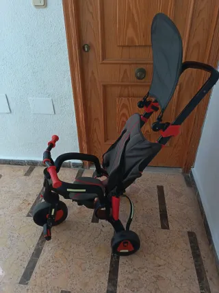 OFERTA! Triciclo para niños con manillar de padres