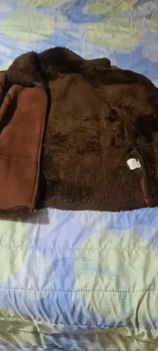 Giubbotto montone marrone