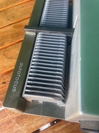 Proyector Diapositivas Rollei Gris Naranja