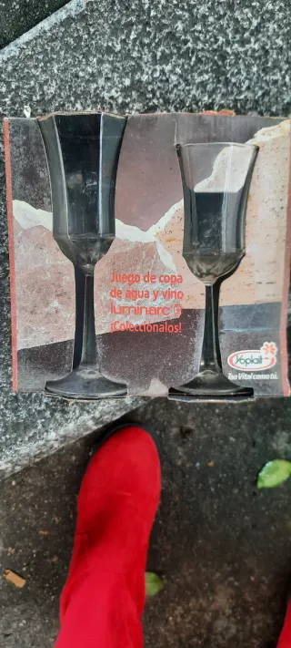 Juego 2 Copas Luminarc Agua y Vino
