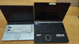 Portátiles Packard Bell y Fujitsu Siemens para pie