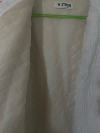 Chaqueta pelo W. STUDIO blanca