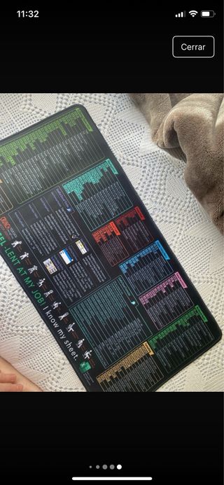 Alfombrilla Ratón Excel