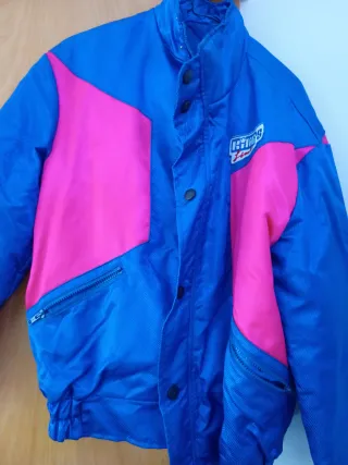 Chaqueta Invierno Vintage Rings Azul/Rosa