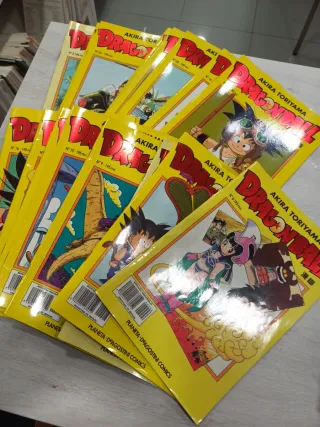 LOTE DRAGON BALL VARIOS 21 NÚMEROS TAMBIÉN SUELTOS