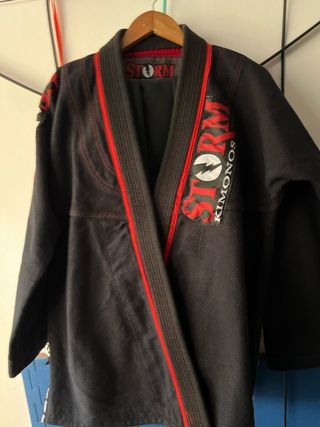 Kimono Storm Negro Talla A3