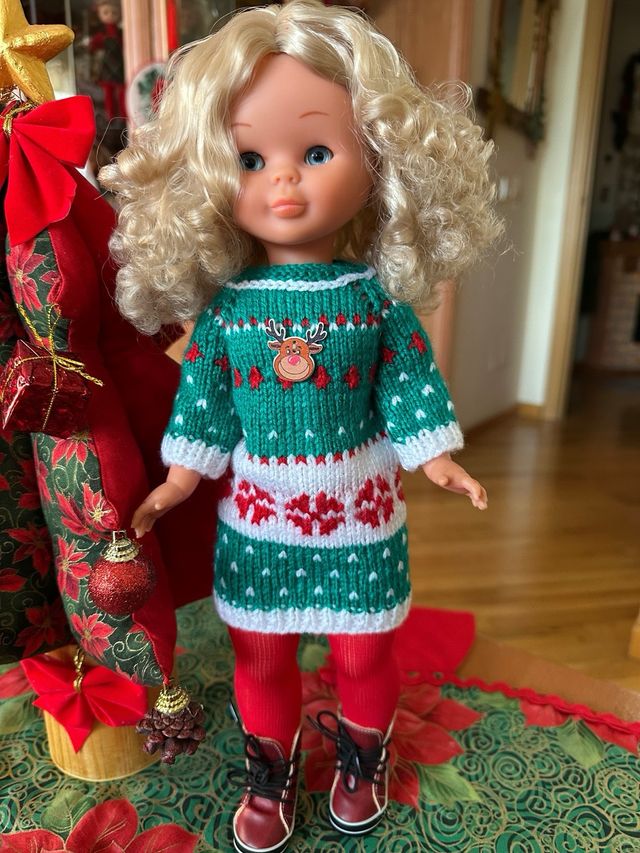 Nancy Jerseys Minifalda Navidad ( Disponible) Unid