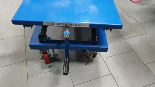 Mesa elevadora taller manual hasta 300kg
