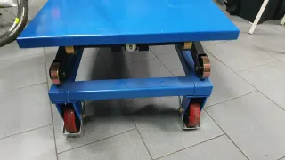Mesa elevadora taller manual hasta 300kg