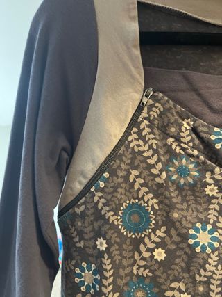 Vestido Lactancia Estampado Talla M