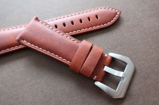 Cinturino in pelle Cognac 26mm 26/22mm per Panerai