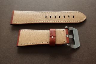 Cinturino in pelle Cognac 26mm 26/22mm per Panerai