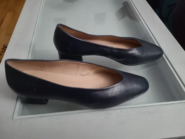 Zapatos de señora azul