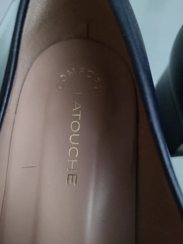 Zapatos de señora azul