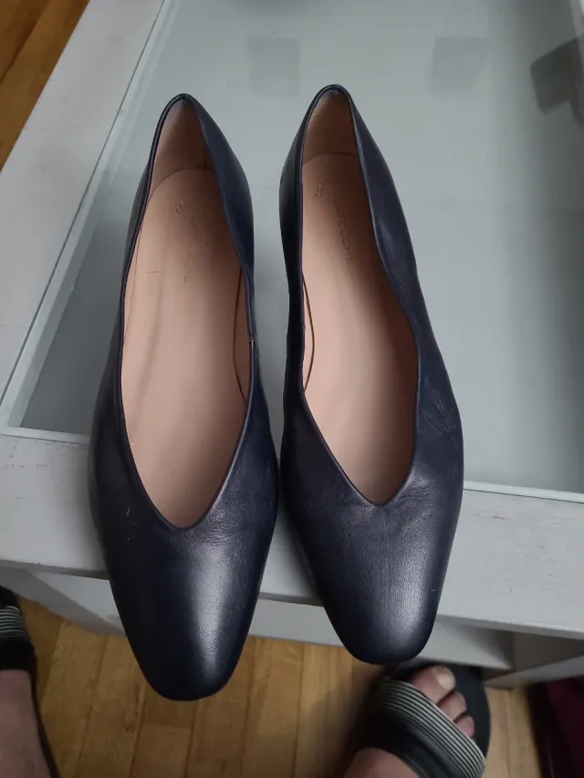 Zapatos de señora azul