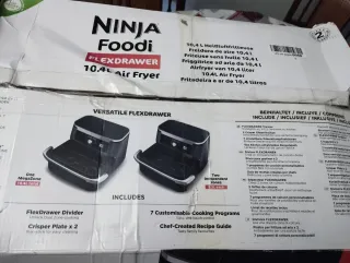 Ninja Foodi FlexDrawer Freidora sin aceite 10,4L