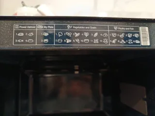 Microondas Samsung Negro Ceramic Inside