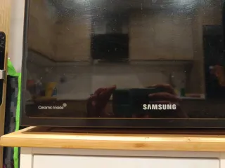 Microondas Samsung Negro Ceramic Inside