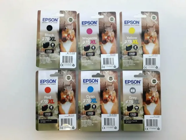 Set cartucce serie Scoiattolo per stampante Epson